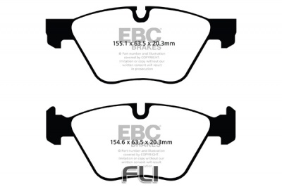 EBC DPX2077 standaard Remblokken