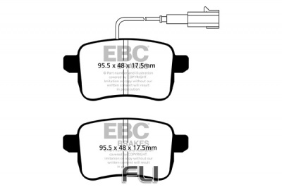 EBC DPX2079 standaard Remblokken