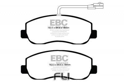 EBC DPX2083 standaard Remblokken