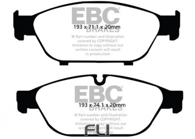 EBC DPX2086 Standaard Remblokken