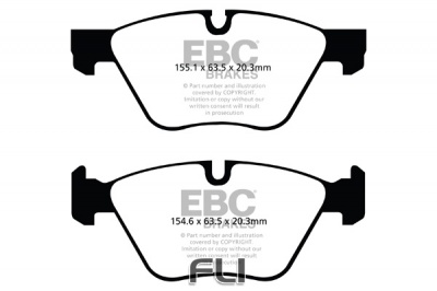 EBC DPX2088 standaard Remblokken