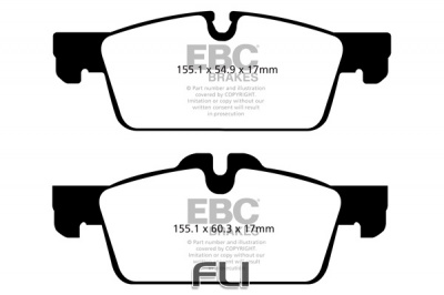 EBC DPX2106 standaard Remblokken