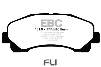 EBC DPX2113 standaard Remblokken