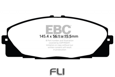 EBC DPX2114 standaard Remblokken