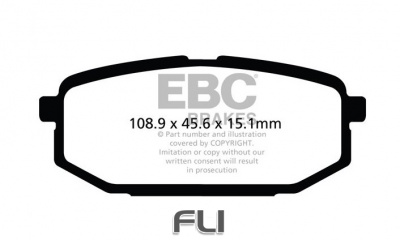 EBC DPX2115 Standaard Remblokken