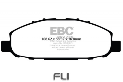 EBC DPX2116 standaard Remblokken