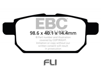 EBC DPX2120 standaard Remblokken