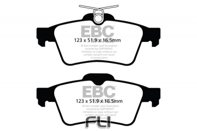 EBC DPX2121 standaard Remblokken