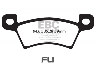 EBC DPX2128 standaard Remblokken