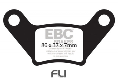 EBC DPX2129 standaard Remblokken