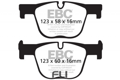 EBC DPX2131 standaard Remblokken