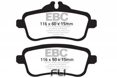EBC DPX2137 standaard Remblokken