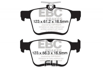 EBC DPX2153 standaard Remblokken