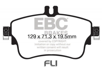 EBC DPX2164 standaard Remblokken