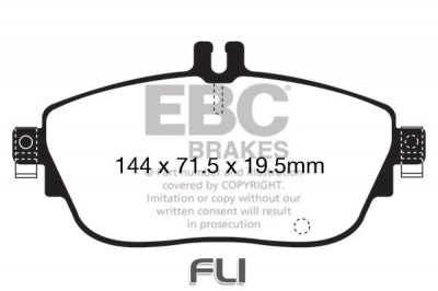 EBC DPX2165 standaard Remblokken