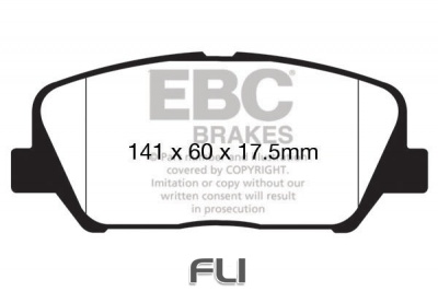 EBC DPX2172 standaard Remblokken