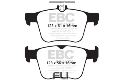 EBC DPX2173 standaard Remblokken