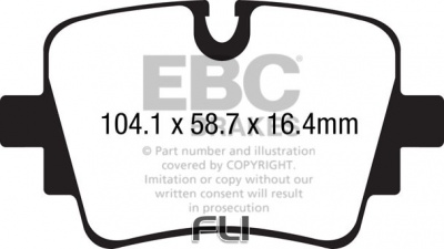 EBC DPX2190 Standaard Remblokken