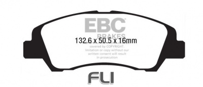 EBC DPX2218 Standaard Remblokken