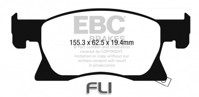 EBC DPX2220 Standaard Remblokken