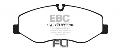 EBC DPX2223 Standaard Remblokken