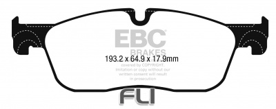 EBC DPX2251 Standaard Remblokken