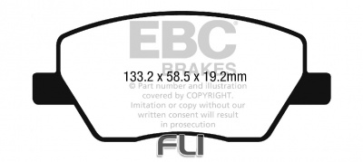 EBC DPX2276 Standaard Remblokken