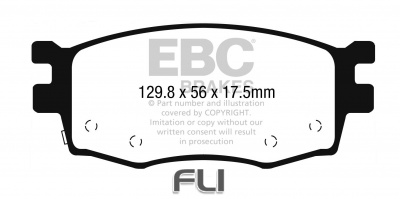 EBC DPX2282 Standaard Remblokken