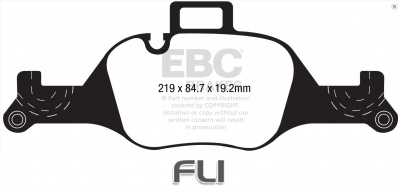 EBC DPX2289 Standaard Remblokken
