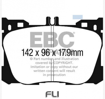 EBC DPX3070 Standaard Remblokken