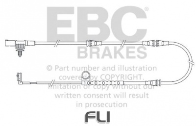 EBC EFA125 - Slijtage Indicator