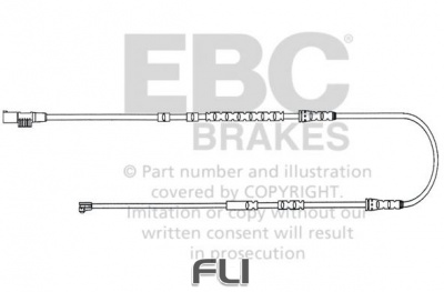 EBC EFA144 - Slijtage Indicator