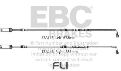 EBC EFA146 - Slijtage Indicator