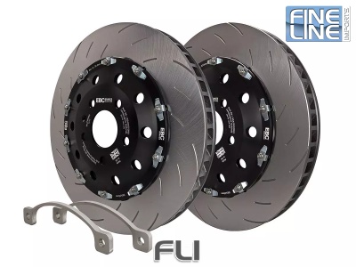 EBC RACING SG2F009OS 2-DELIGE Remschijf (FLOATING)