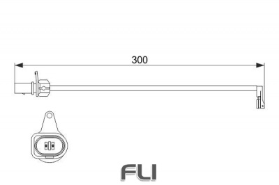 EBC Slijtage Indicator EFA1004