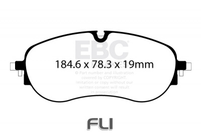 EBC STANDAARD REMBLOKKEN DPX2452
