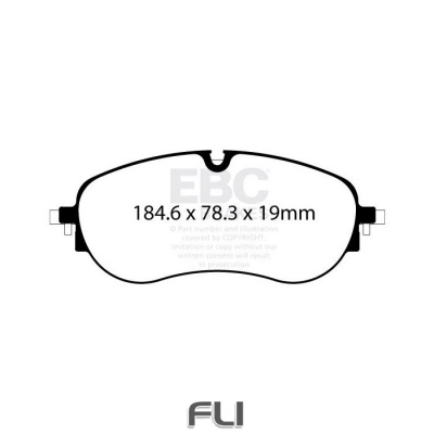 EBC Yellowstuff Remblokken DP42452