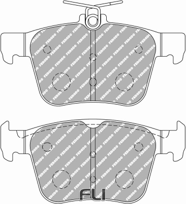 Ferodo Racing Remblok DS1.11 FCP4697W