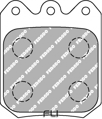 Ferodo Racing Remblok DS2500 FRP3104H
