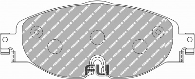 Ferodo Racing Remblok DS3.12 FCP4433G