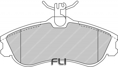 Ferodo Remblok FCP1112H - DS2500