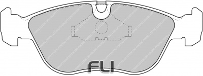 Ferodo Remblok FCP1285H - DS2500