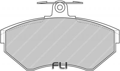 Ferodo Remblok FCP1312H - DS2500