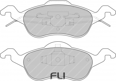 Ferodo Remblok FCP1318H - DS2500