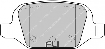 Ferodo Remblok FCP1324H - DS2500