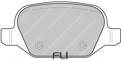Ferodo Remblok FCP1349H - DS2500
