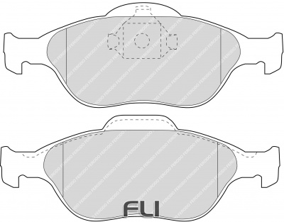Ferodo Remblok FCP1394H - DS2500