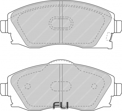 Ferodo Remblok FCP1424H - DS2500