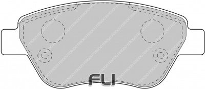 Ferodo Remblok FCP1466H - DS2500