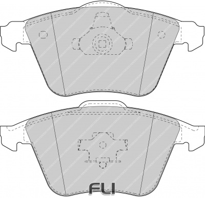 Ferodo Remblok FCP1629H - DS2500